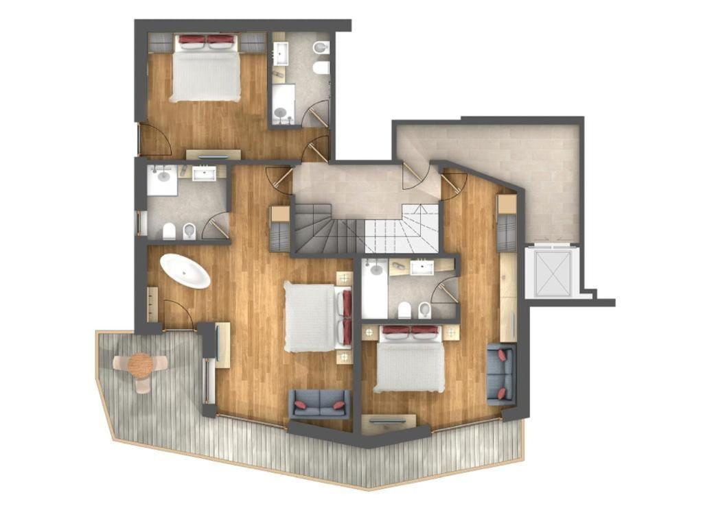 Luxury Chalet Lefiro Santa Cristina Val Gardena 外观 照片